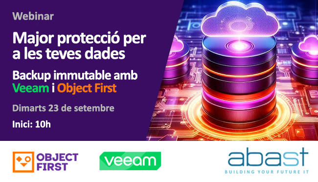 portada_inv_Webinar_Abast_Object_First_Veeam_2025_CAT portada_inv_Webinar_Abast_Object_First_Veeam_2025_CAT